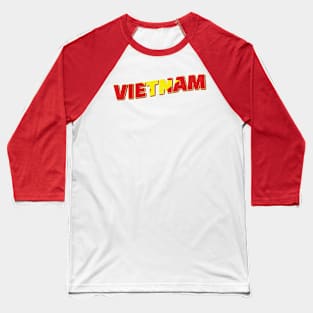 Vietnam vintage style retro souvenir Baseball T-Shirt